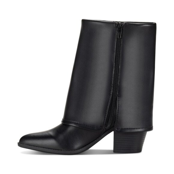 Sun + Stone Womens Cuffed Manmade Ankle Boots - Picture 2 of 3